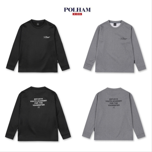 폴햄키즈 공용 영스터 액티브 기모긴팔티PKD4TS3010A