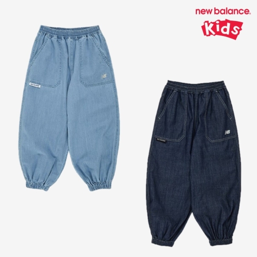 뉴발란스 Ready Set Rugby_스티치 썸머 알라딘 데님팬츠 NK9TG2411U