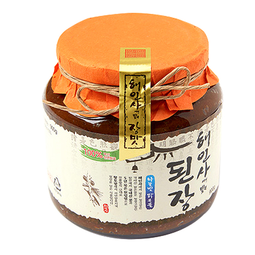 해인사통 해인사에서 빚은 된장 900g (1개)_이미지