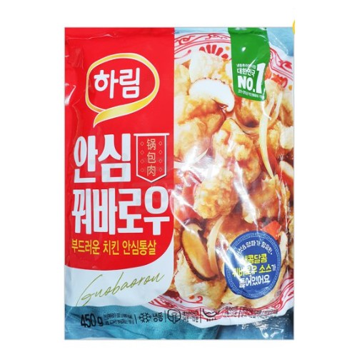 하림 안심 꿔바로우 450g (3개)