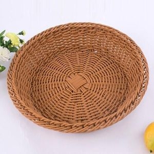  원형 라탄 다용도 수납바구니 대 내가찾던그아이템