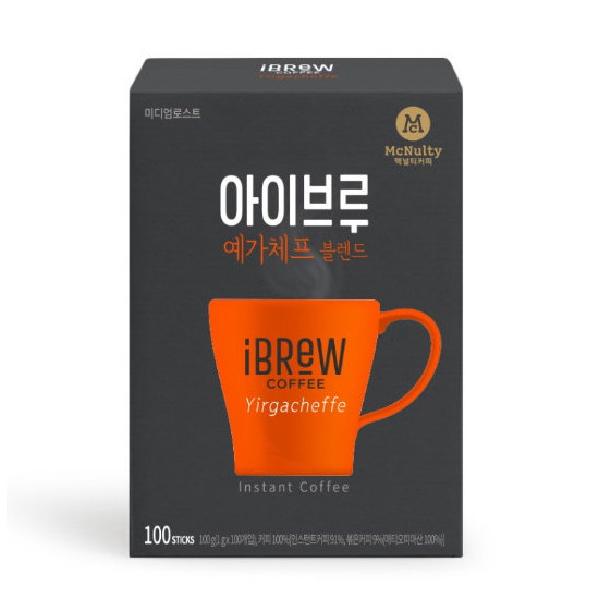 한국맥널티 아이브루 예가체프 블렌드 100T (1개)_이미지