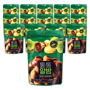 너트리 통통알밤 70g (15개)_이미지