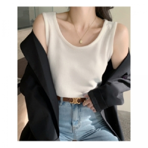 와플 루즈핏 민소매 나시티 UC-0130 20858583_이미지