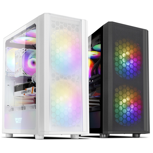 darkFlash DK360 MESH RGB 강화유리 (블랙)