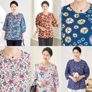 로즈맘 엄마옷 채론인견블라우스/할머니블라우스 중년여성블라우스 중년여성의류 5060 채론인견블라우스이미지입니다. 누르면 해당 게시물로 새창이동합니다.