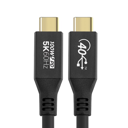 탑라인에이치디 솔탑 USB4 C to C타입 케이블 (SOLTOP-949, 0.8m)_이미지