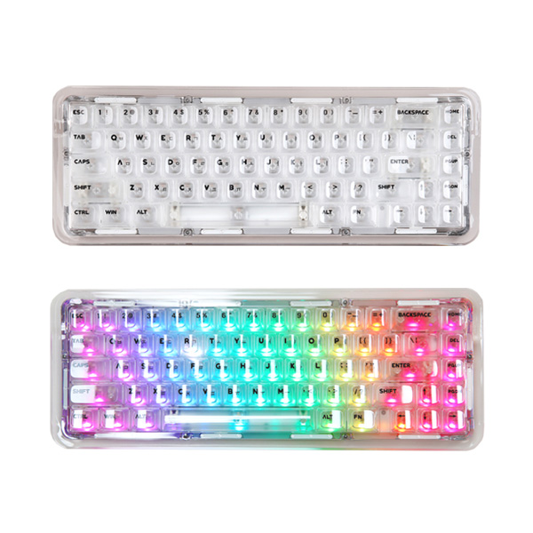 몬스타 몬스타기어 아쿠아67 유무선 기계식 (클리어)