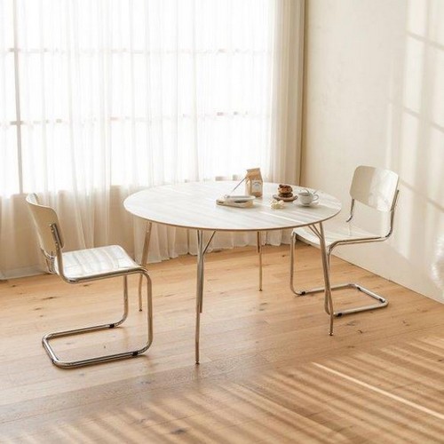 레트로하우스 글림 원형 HPM 식탁 1200