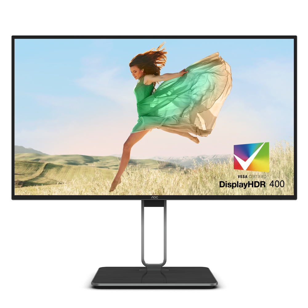 알파스캔 AOC Q27U2 4면 보더리스 QHD USB-C HDR 400 무결점