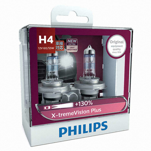 필립스 익스트림 비전 플러스 (H4, 60/55W)_이미지