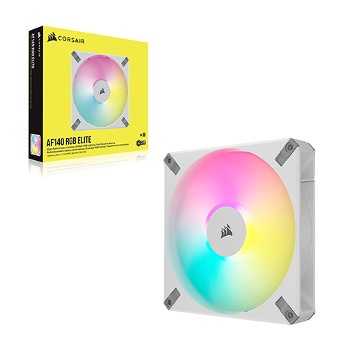 CORSAIR iCUE AF140 RGB ELITE (화이트)_이미지