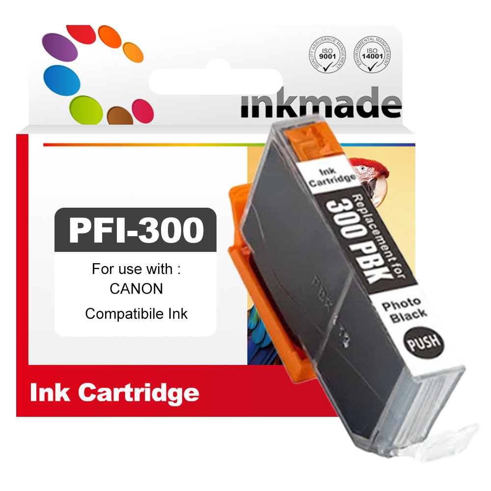 호환 PFI-300PBK 포토검정