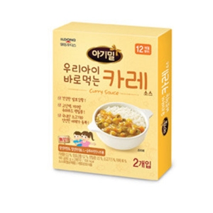 일동후디스 아기밀 우리아이 바로먹는 카레소스 160g (4개)_이미지