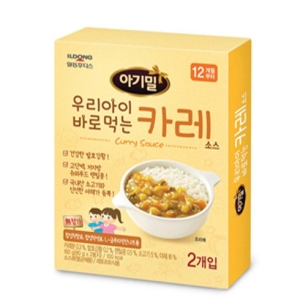 일동후디스 아기밀 우리아이 바로먹는 카레소스 160g (4개)_이미지