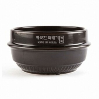 깨끗한뚝배기 깨뚝 찌개솥 4호 업소용 무흡수뚝배기