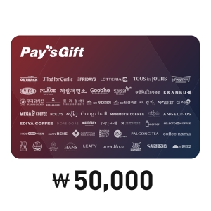 한국페이즈 페이즈 외식 기프트카드 (5만원)_이미지