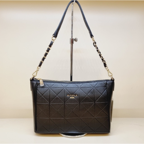 니콜밀러 니꼴밀러 멋스러운 데일리 소가죽 숄더백_이미지