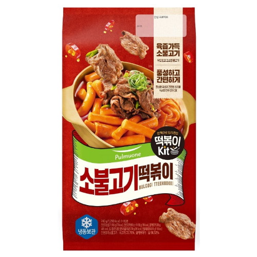 소불고기 떡볶이 740g