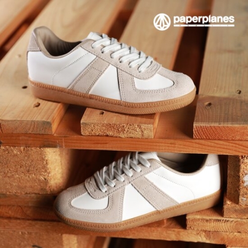 P-Planes 키높이 4.5cm 소가죽 스니커즈 PP1415