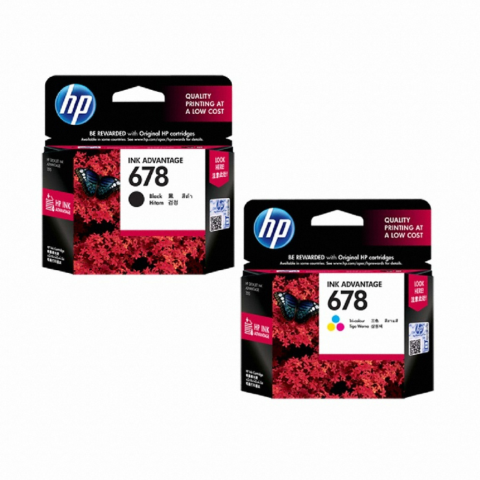 HP 벌크 678 (CZ107AA, CZ108AA) 세트 (1세트, 유통기간경과)