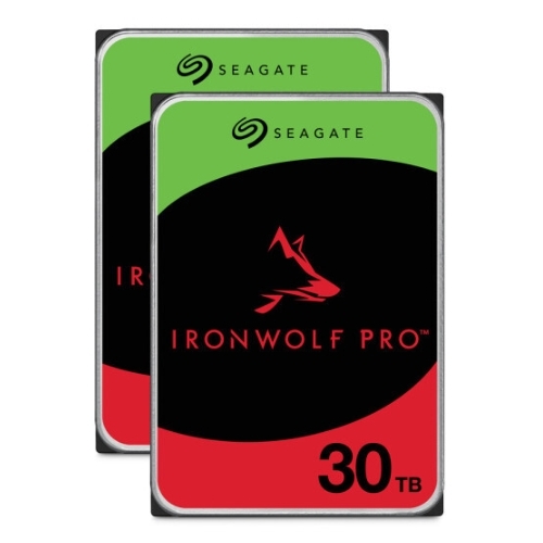 Seagate IronWolf Pro 패키지 7200/512M ST30000NT011 (2x30TB)