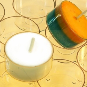 새로핸즈 캔들만들기 원형 티라이트 컵 x10개 양초 DIY 만들기 재료_이미지