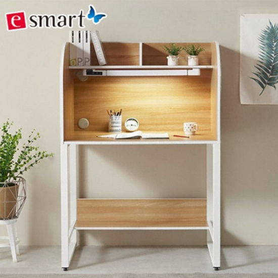 스틸 와이드 독서실책상 900+LED스탠드