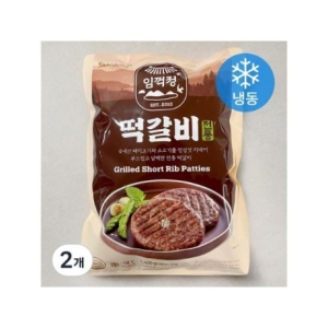 삼양식품 임꺽정 떡갈비 전통 냉동 1400g 2개_이미지