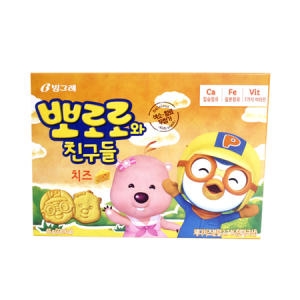 빙그레 뽀로로와 친구들 치즈맛 65g (2개)_이미지