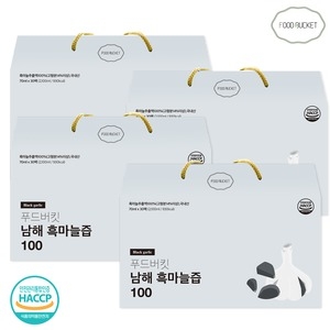 참들식품 푸드버킷 남해 흑마늘즙 100 70ml 120포