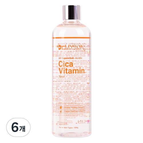 닥터마이스킨 올 그린 약산성 시카 비타민 토너 500g (6개)_이미지