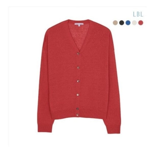  LBL SAINT PIERRE 퓨어 린넨100 가디건 816038