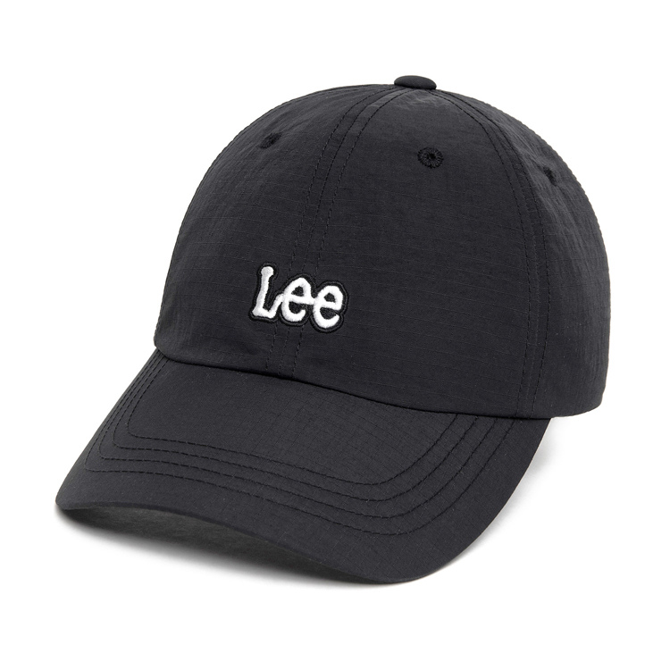  LEE 스몰 트위치 나일론 볼캡 블랙 LE2601CA21BK