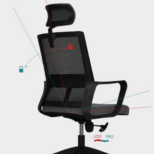 린백 학생 사무용 메쉬의자 LB13HB_이미지