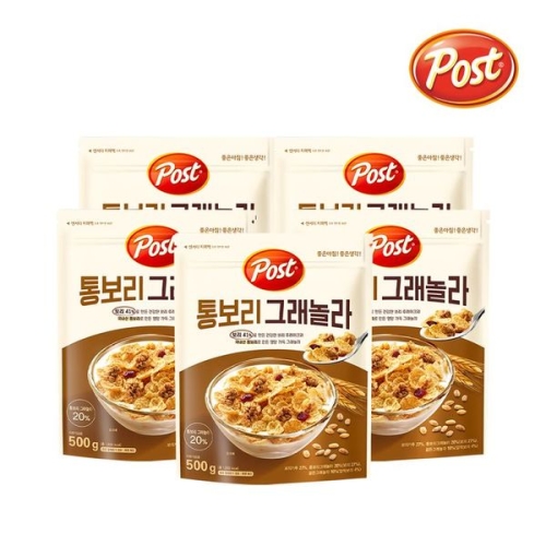동서식품 포스트 통보리 그래놀라 500g_이미지