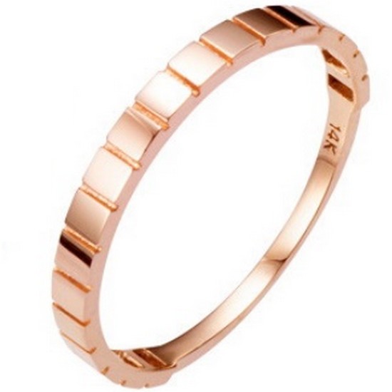 골드앤 18K 스트레이트 반지