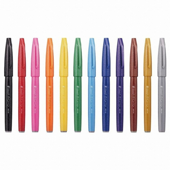 펜텔 붓터치 SES15C 브러쉬펜 (1개)_이미지