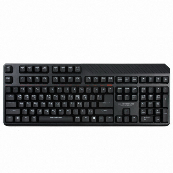 스카이디지탈 NKEYBOARD 메카닉 LED (레드, 저소음 적축)_이미지