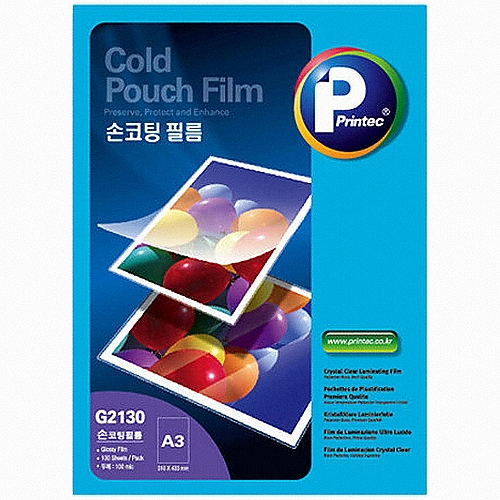 프린텍 손코팅필름 G2130 A3 100mic (20매)_이미지