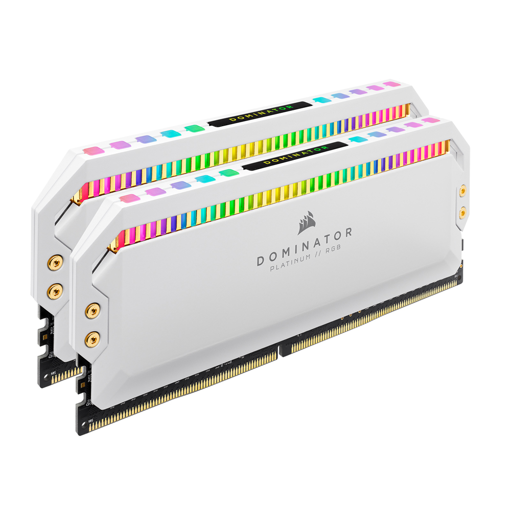 CORSAIR  DDR4-3600 CL18 Dominator Platinum RGB WHITE 패키지 [16GB(8Gx2)] 상품이미지