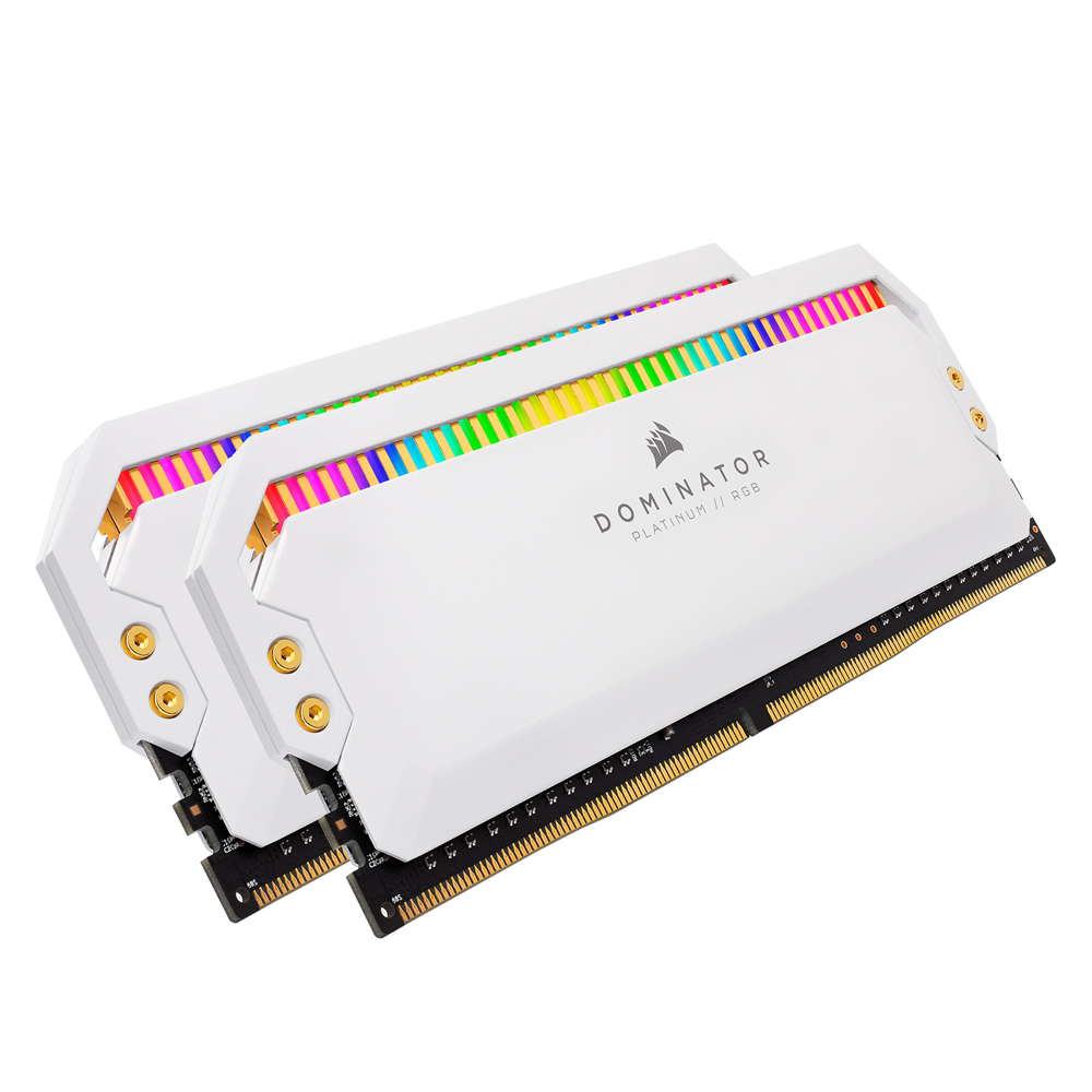 CORSAIR  DDR4-3600 CL18 Dominator Platinum RGB WHITE 패키지 [16GB(8Gx2)] 상품이미지