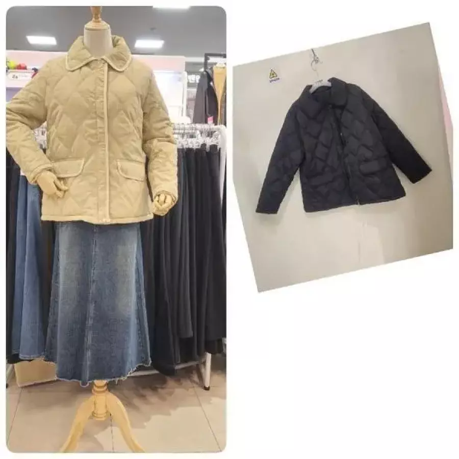 MG01 50%+20%모던베이직 카라넥누빔폴라폴리스점프재킷 B25JP S48366168