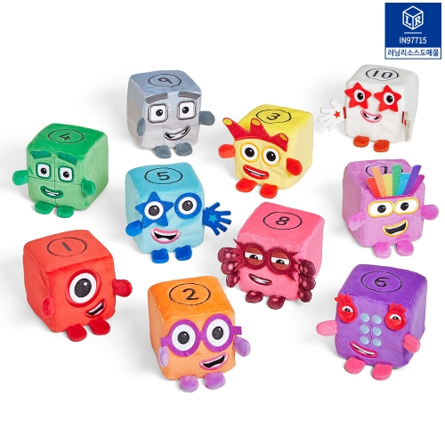 러닝리소스 넘버블록스 토이 미니 플러시 10종 IN97715