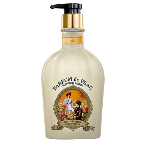  온더바디 벨먼 파퓸드뽀 퍼퓸 바디클렌저 화이트로즈향 600ml [1개]