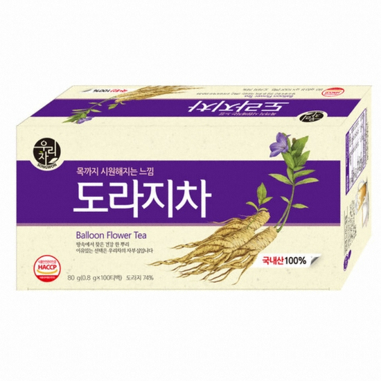 송원식품 우리차 도라지차 100T (1개)_이미지