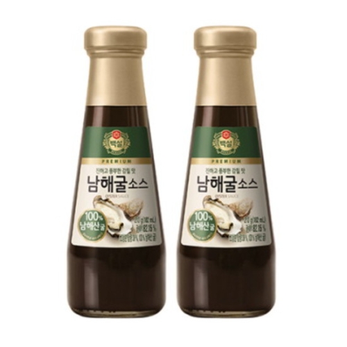 백설 남해 굴소스 210g (2개)_이미지