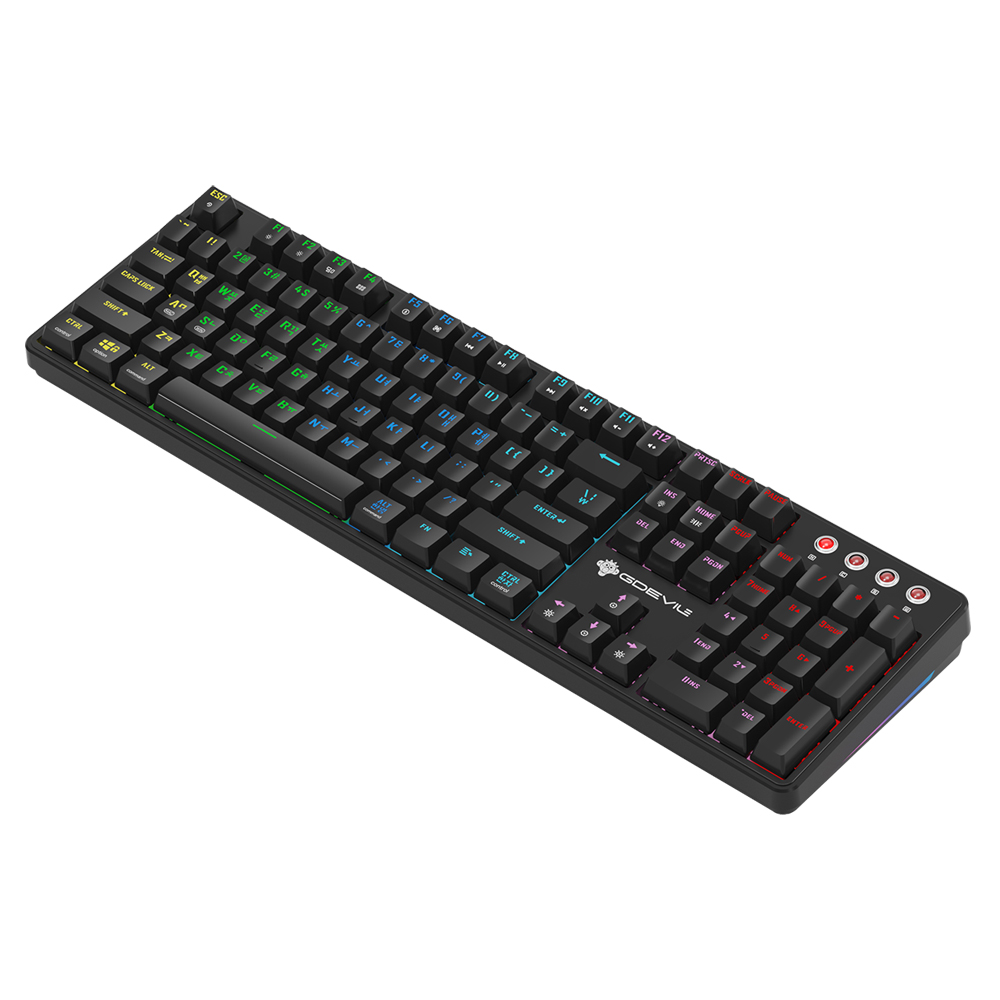 GDEVIL G917 SCUD 기계식 블랙 (적축)_이미지