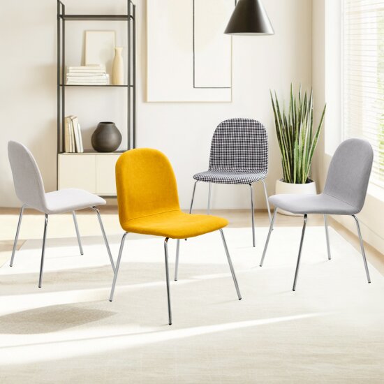 위드퍼니처 빌리 인테리어 디자인 카페 커피 식탁의자 (4개)