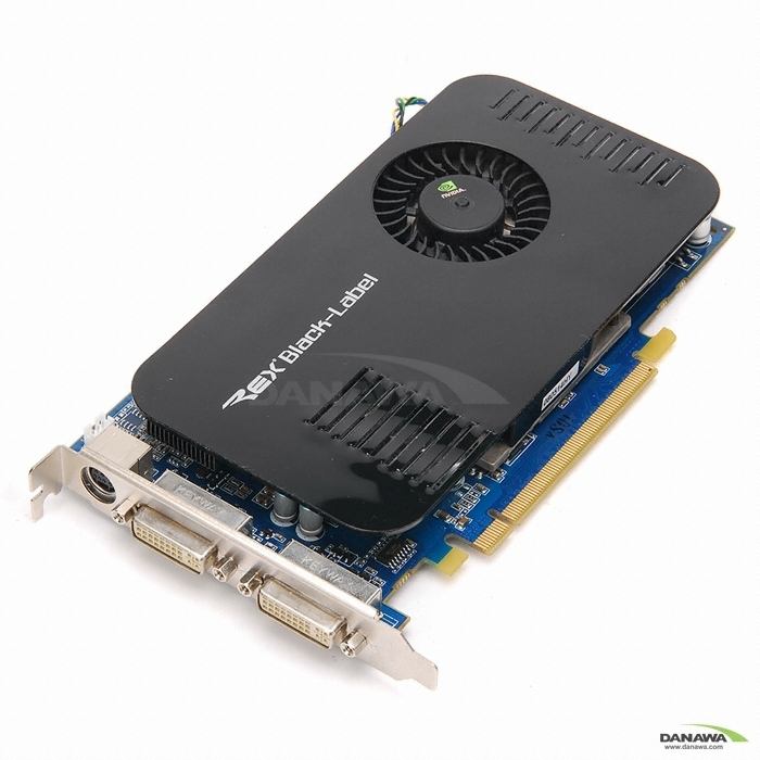 Rextech 블랙라벨 지포스 9800GT 오버클럭킹 512MB 쿨러마스터_이미지